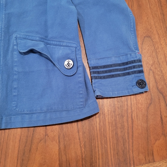 Sugar Cane Light Nave Chore Jacket Blue Medium Made In Japan Cotton Canvas - Picture 2 of 9